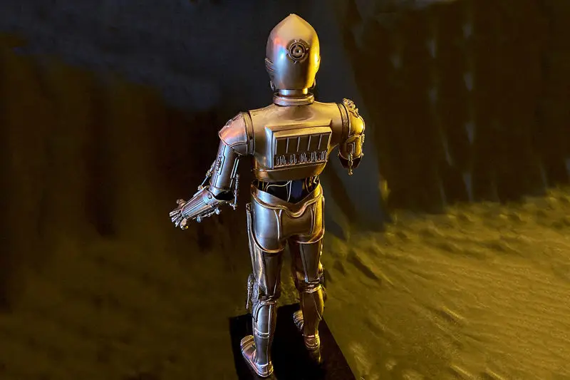 C3PO Figuries 3D Print Model STL