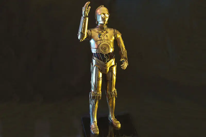 C3PO Figuries 3D Print Model STL