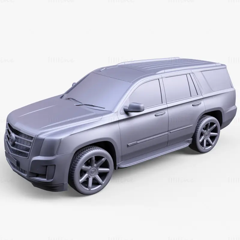 Cadillac Escalade 3D модел