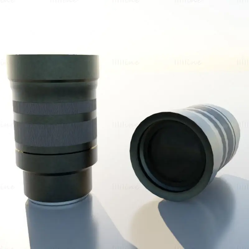 Camera Lens 3D Model