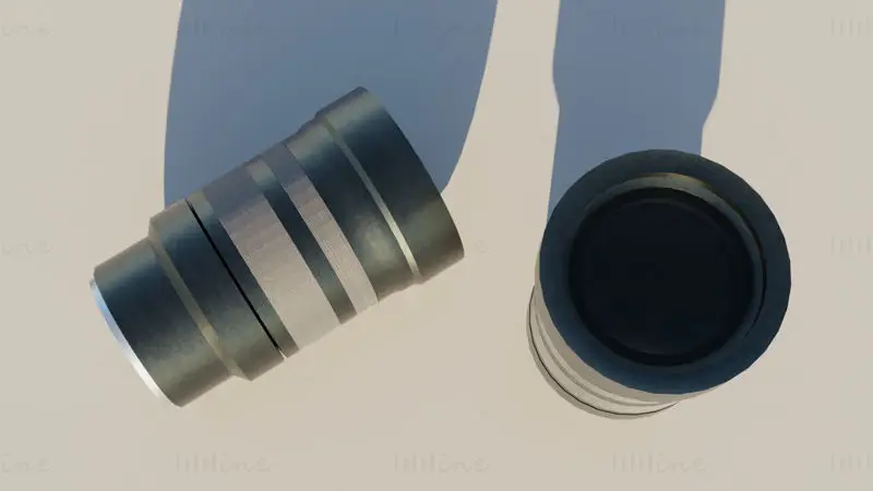 Camera Lens 3D Model