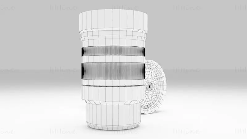 Camera Lens 3D Model