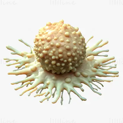 Cancer Cell Tumor Medical 3D Model