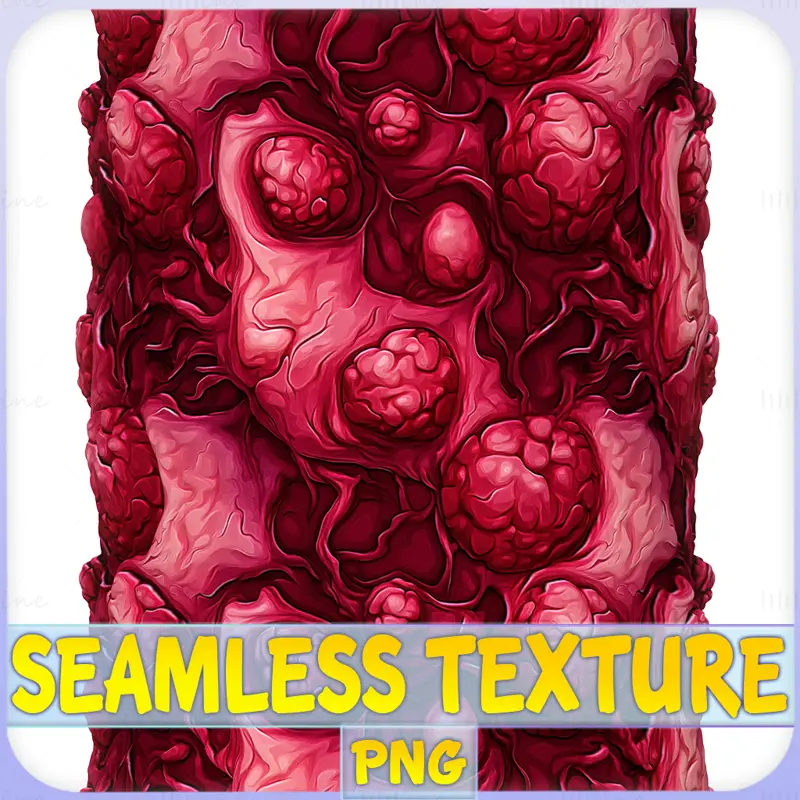 Cancer Seamless Texture PNG