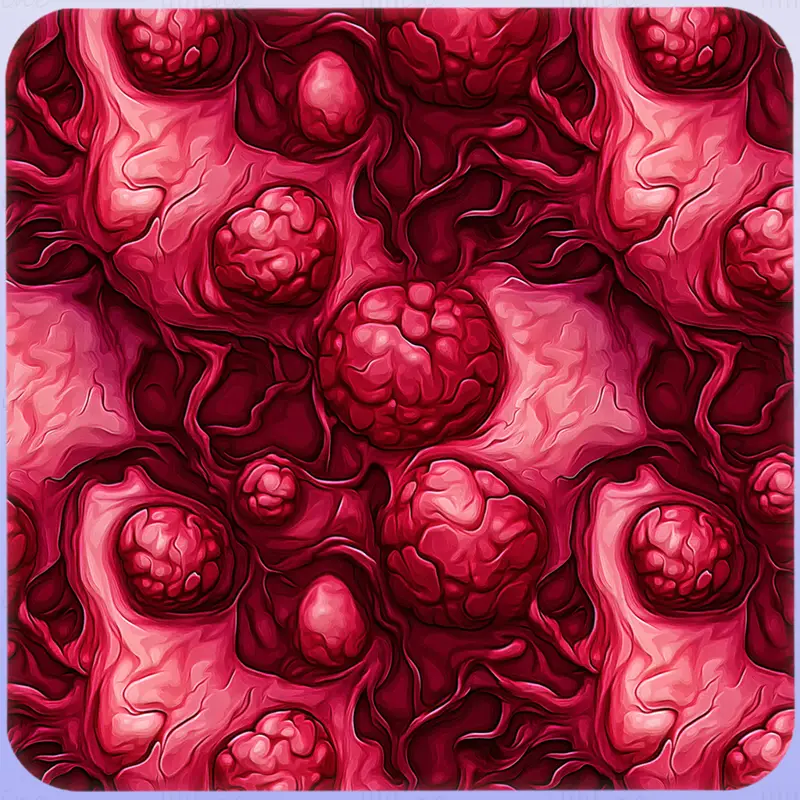 Cancer Seamless Texture PNG