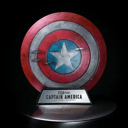 Модел за 3D отпечатване на щит на Капитан Америка STL