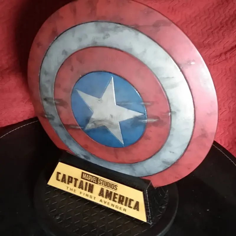 Escudo del Capitán América Modelo de impresión 3D STL