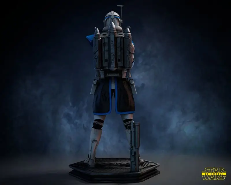 Captain Rex - Star Wars 3D Print Model STL 31CM