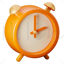 Cartoon clock 3d model