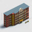 Cartoon hotel png