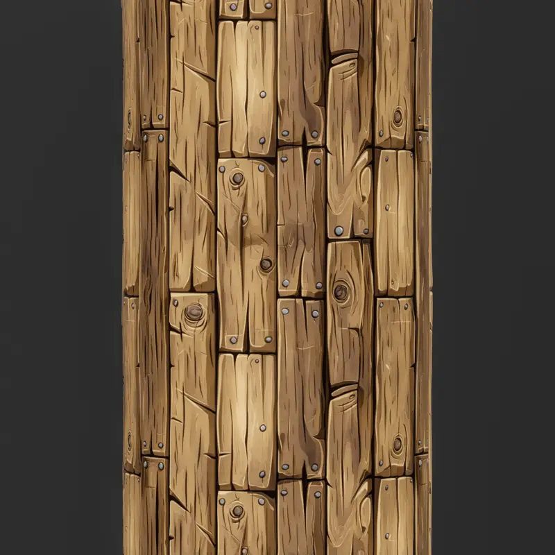 Cartoon Stylizované Dřevo Bezešvé Textury