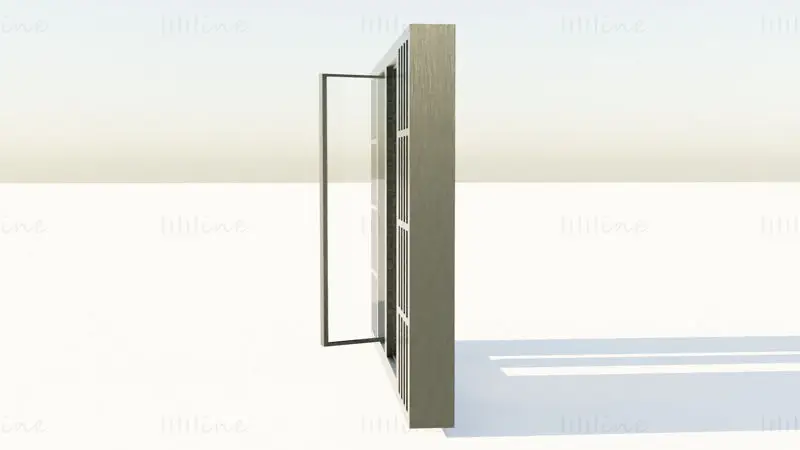 Casement Window 3D Model