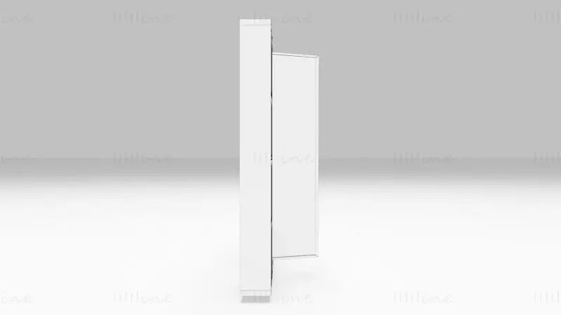 Casement Window 3D Model