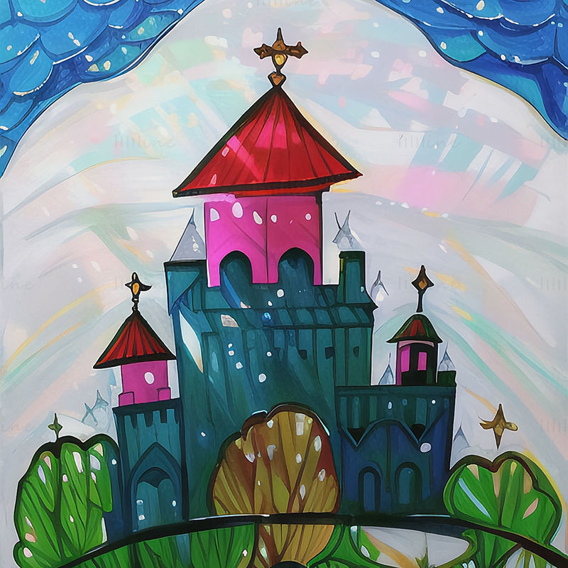 Castle illustration