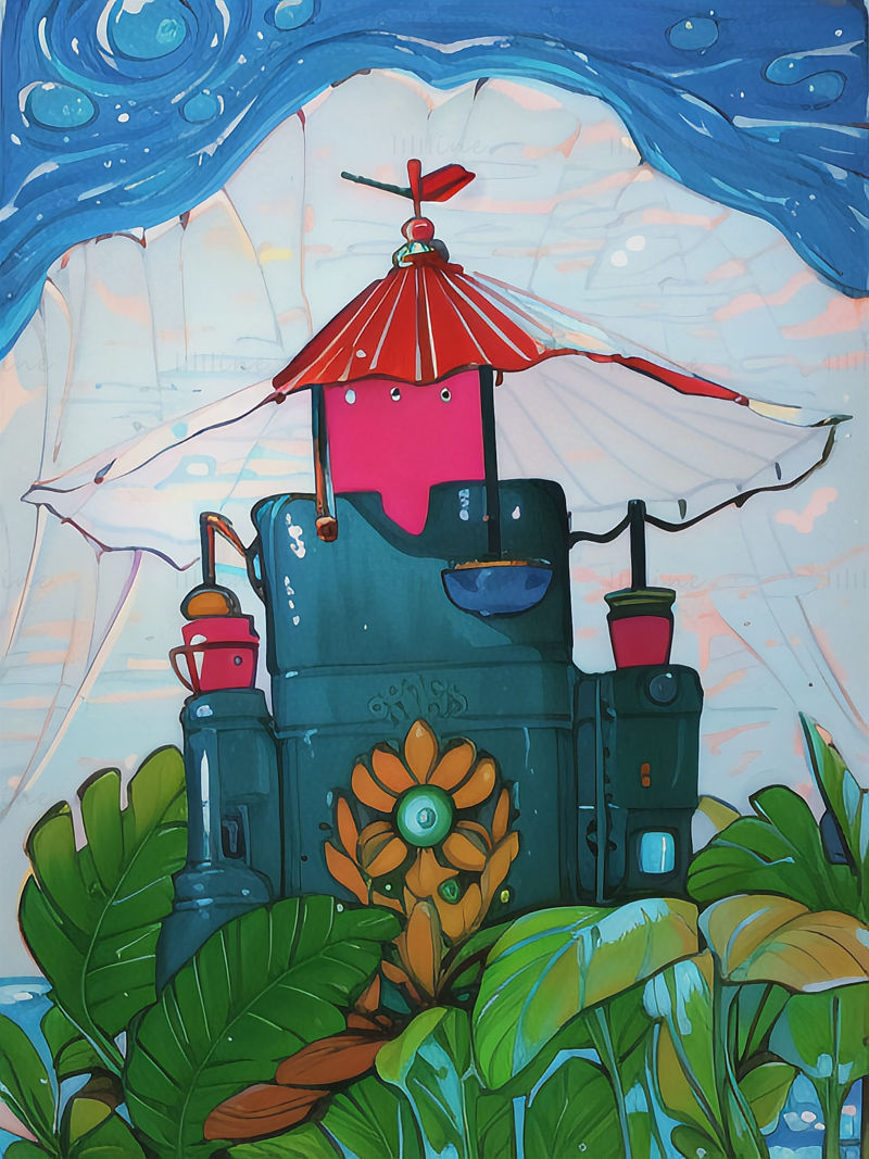 Castle illustration Series 02
