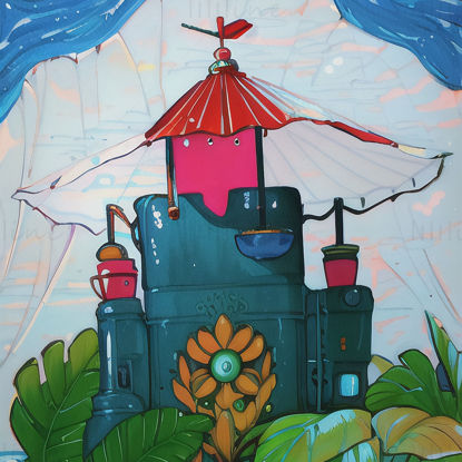 Castle illustration Series 02