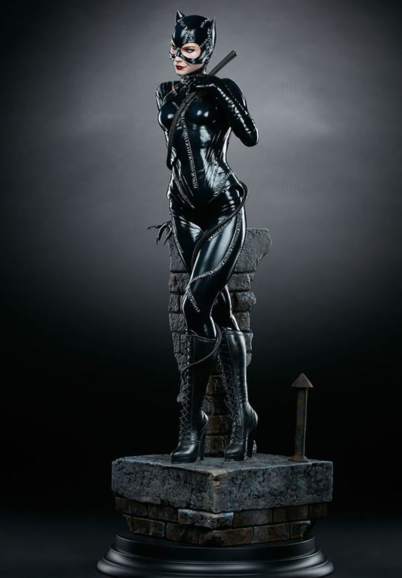 Catwoman Modelo 3D Listo para Imprimir STL