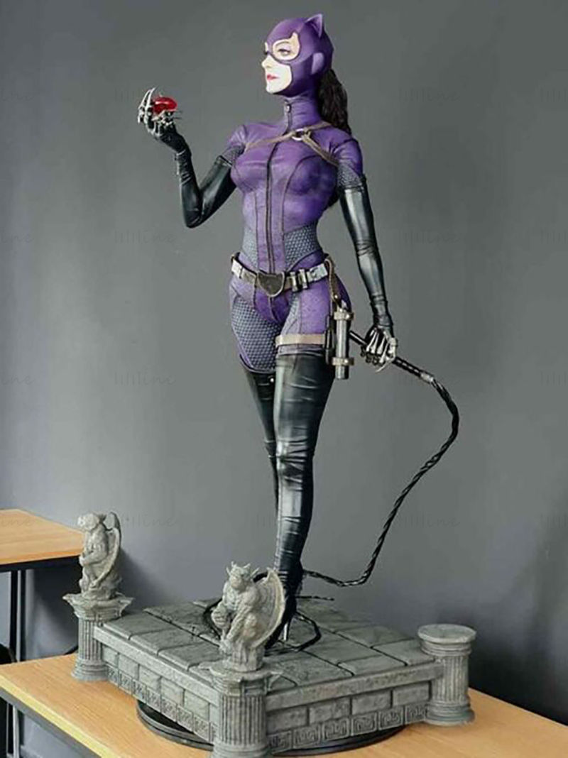Catwoman 3D Print Model STL