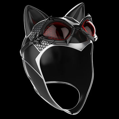 Catwoman Arkham Knight Helmet and Goggles 3D Model Ready to Print STL