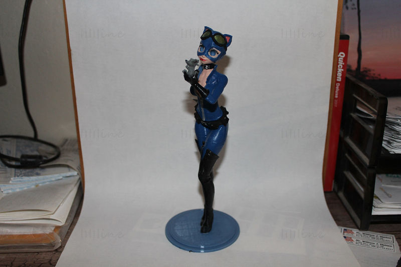 Modelo de impresión 3D de dibujos animados Catwoman STL