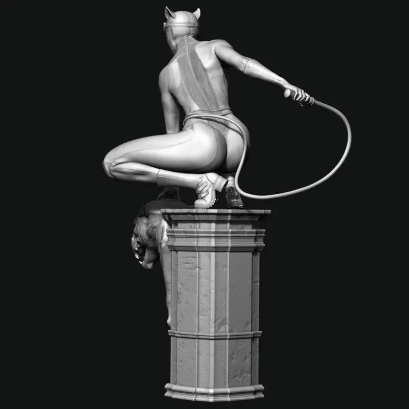 Catwoman Statue 3D Printing Model STL