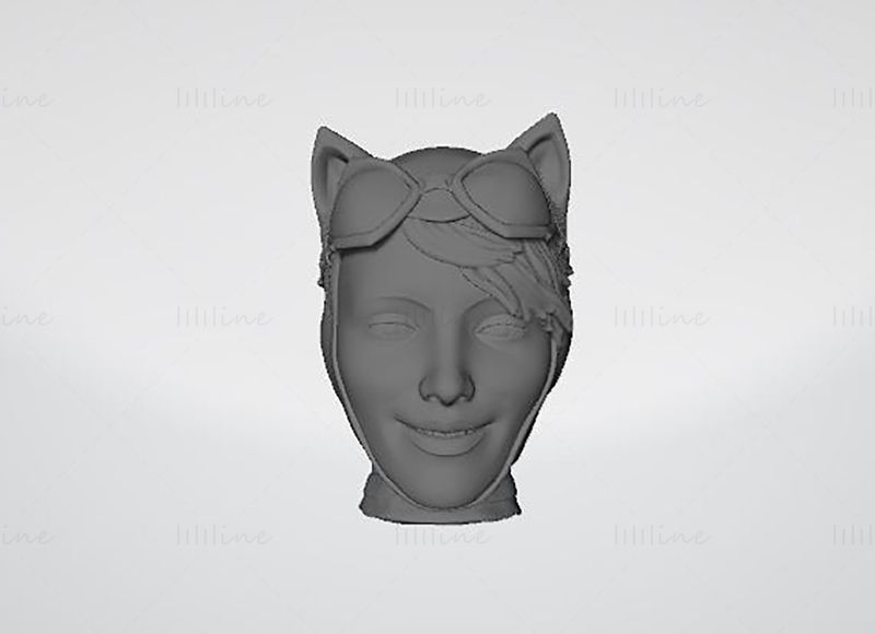 Catwoman STL 3D Baskı Modeli