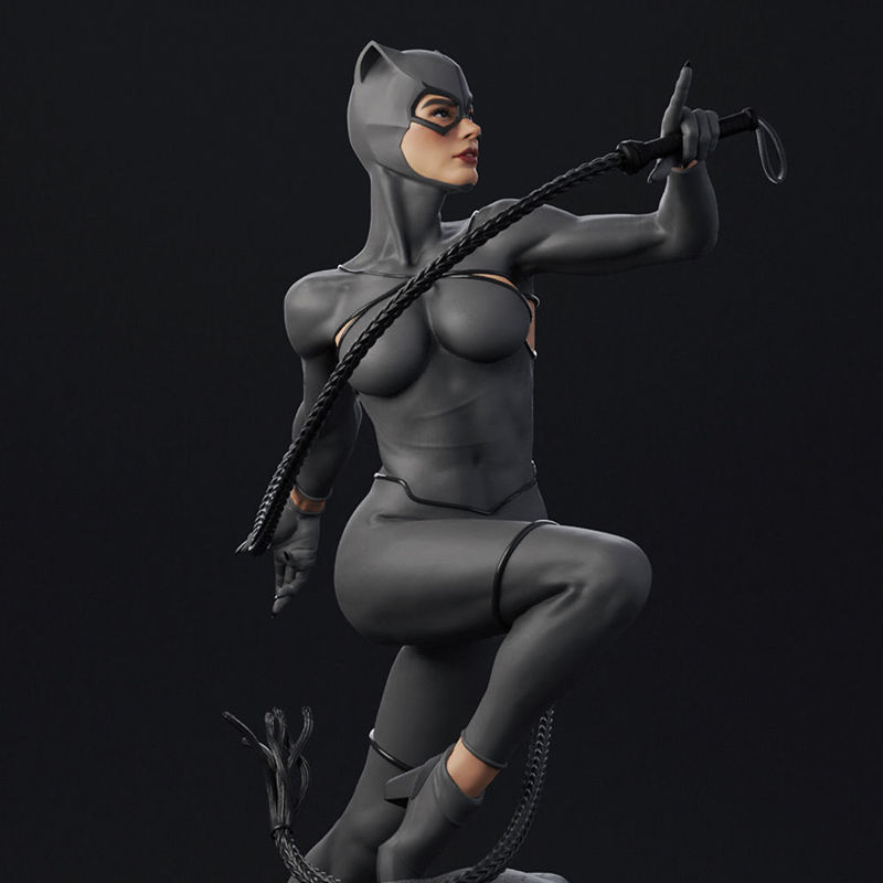 Modelo de impresión 3D Catwoman STL