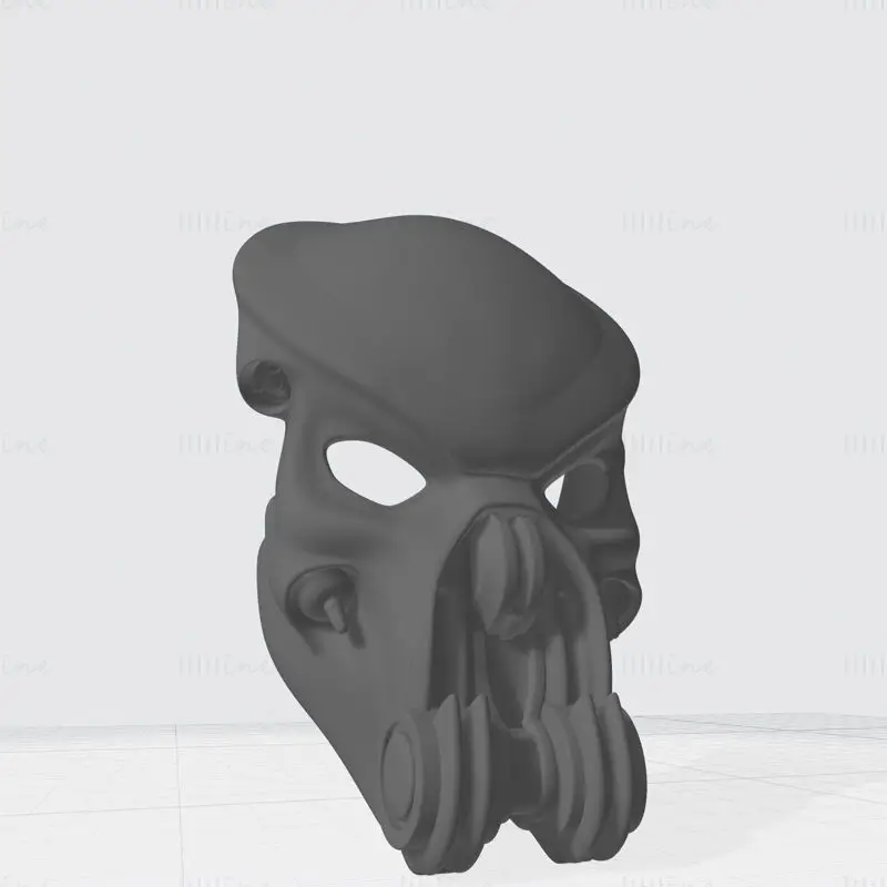 凯尔特铁血战士面具 OBJ 3D 打印文件