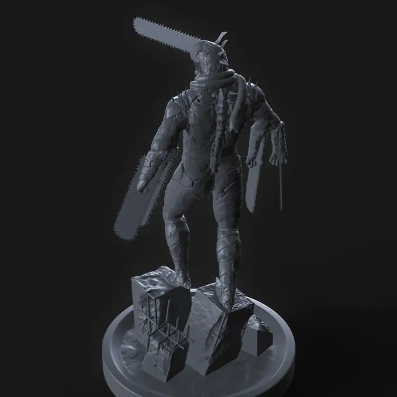 Hombre motosierra Denji Modelo de impresión 3D STL