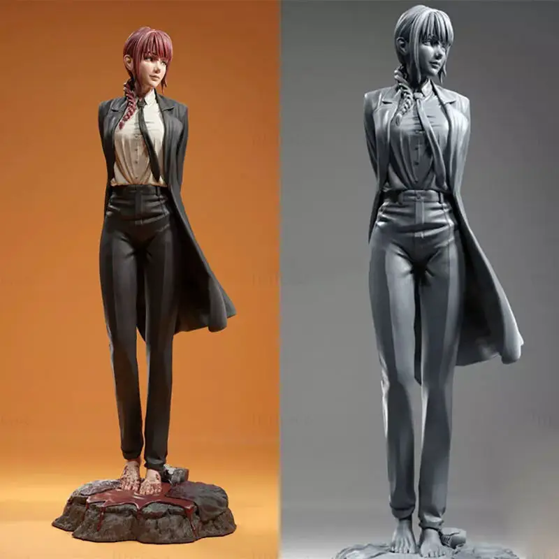 Modelo de impressão 3D Makima Chainsaw Man STL