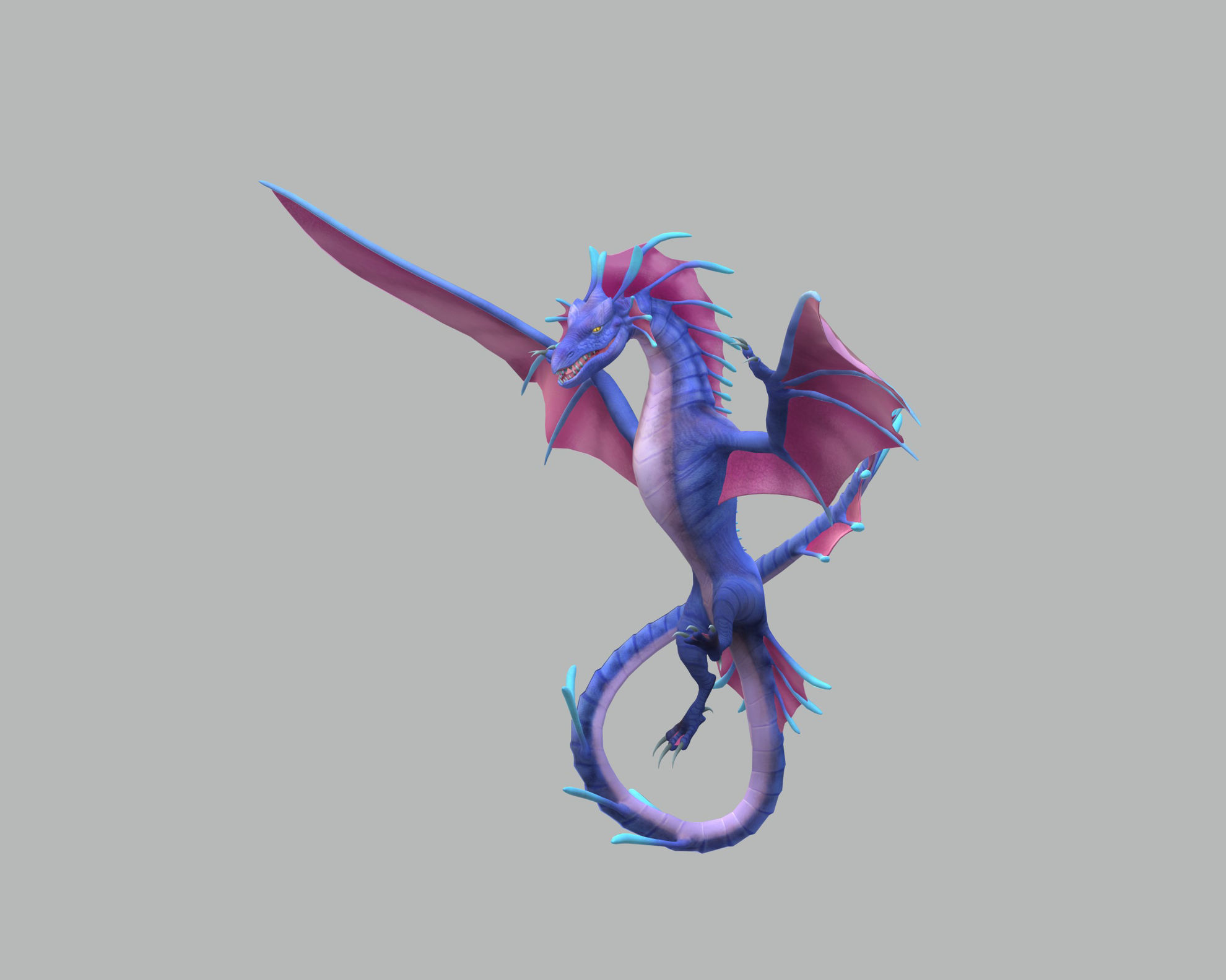 Character Fantasy Dragon 3D Printing Model