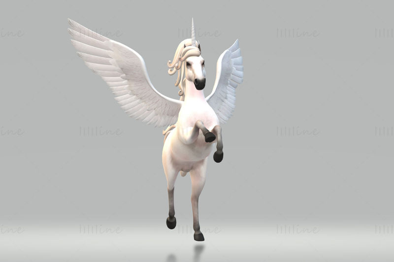 Character Fantasy Unicorn 3D Printing Model