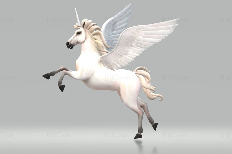 Character Fantasy Unicorn 3D Printing Model