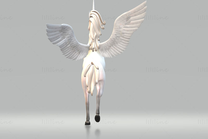 Character Fantasy Unicorn 3D Printing Model