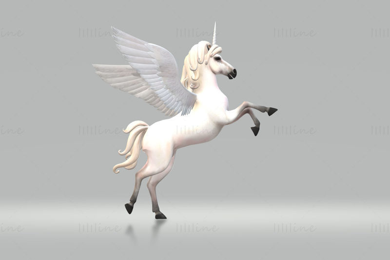 Character Fantasy Unicorn 3D Printing Model