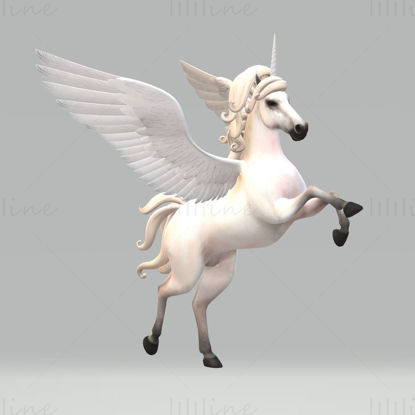 Character Fantasy Unicorn 3D Printing Model