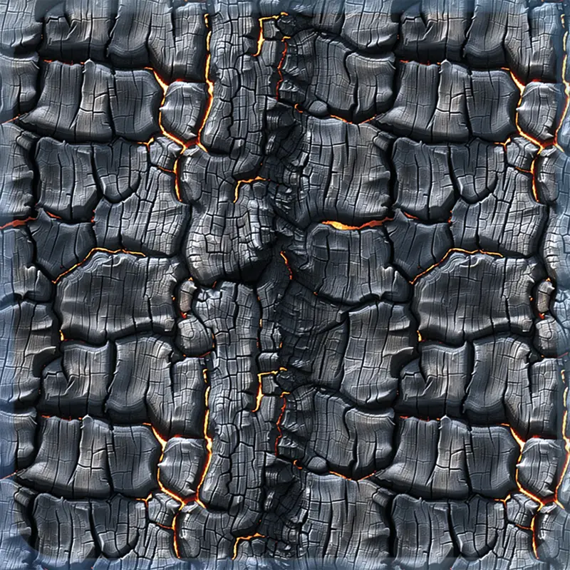 Charcoal Wood Seamless Texture