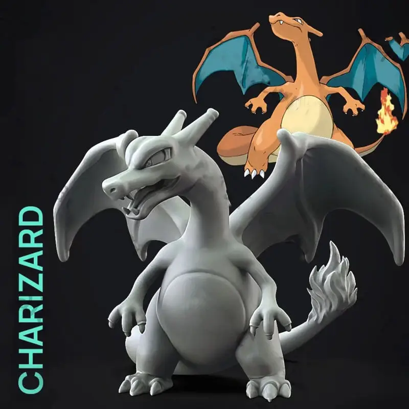 Charizard  Pokemon 3D Model Ready to Print STL