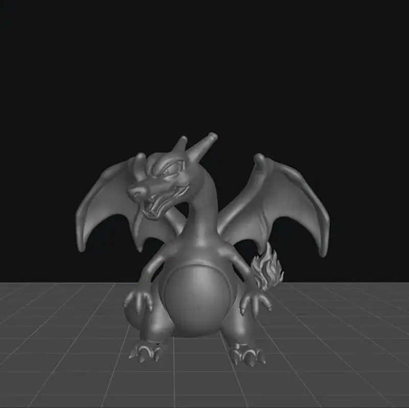 Charizard  Pokemon 3D Model Ready to Print STL