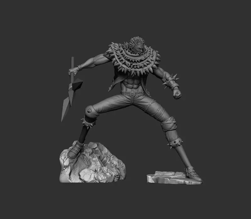 Charlotte Katakuri - Einteiliges 3D-Druckmodell STL