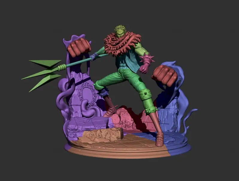 Charlotte Katakuri - Einteiliges 3D-Druckmodell STL