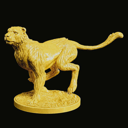 Cheetah 3d printing model STL