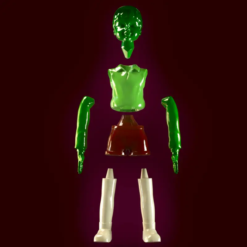 哲秀 鱿鱼游戏 男孩玩偶娃娃 3D 打印模型 STL 3MF 文件