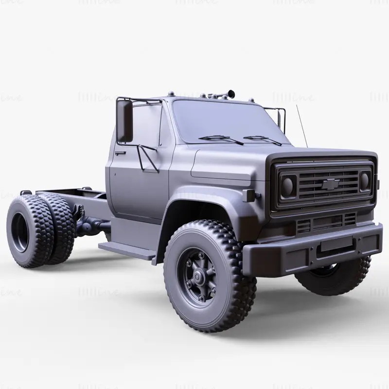 Camion Chevrolet C70 modèle 3D