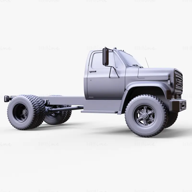 Camioneta Chevrolet C70 modelo 3d