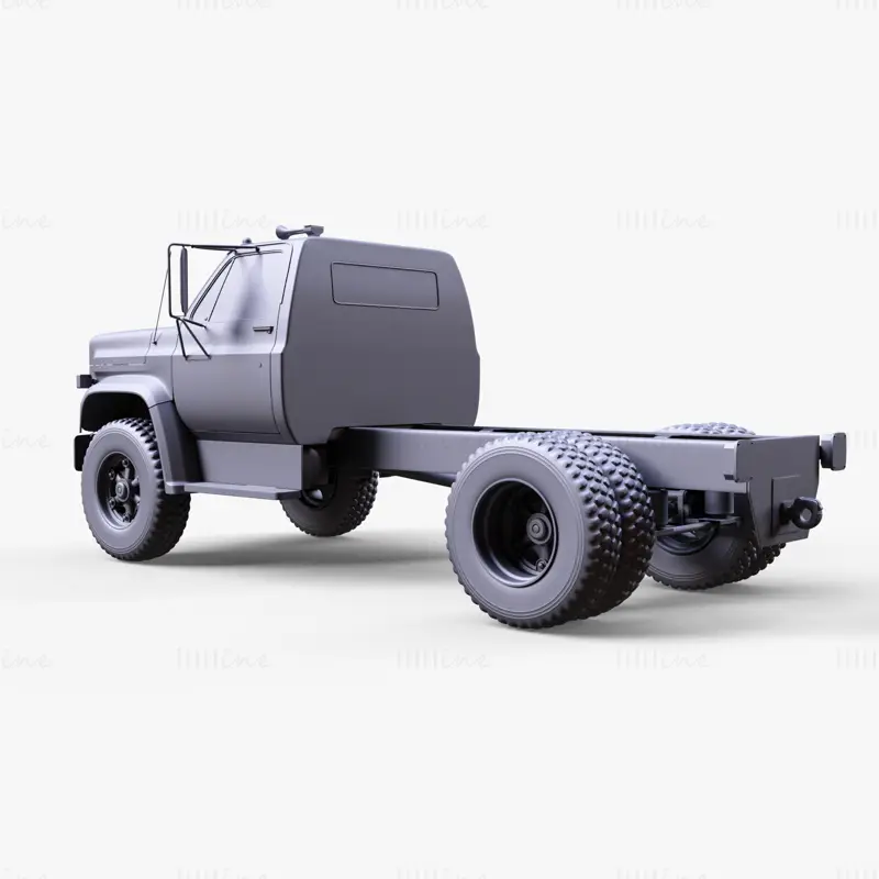 Camion Chevrolet C70 modèle 3D