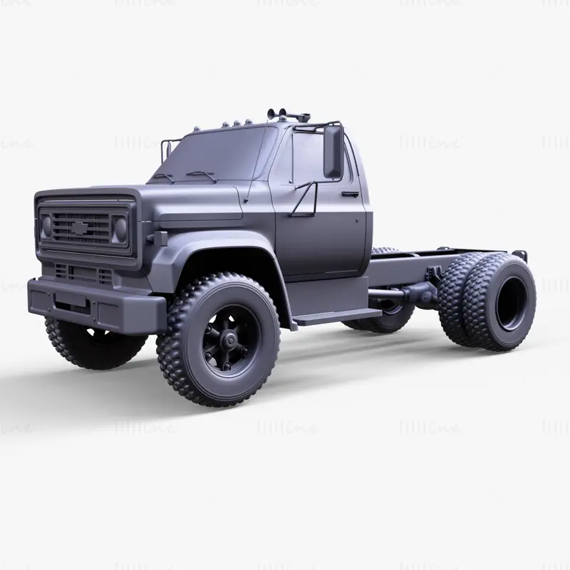 Camion Chevrolet C70 modèle 3D