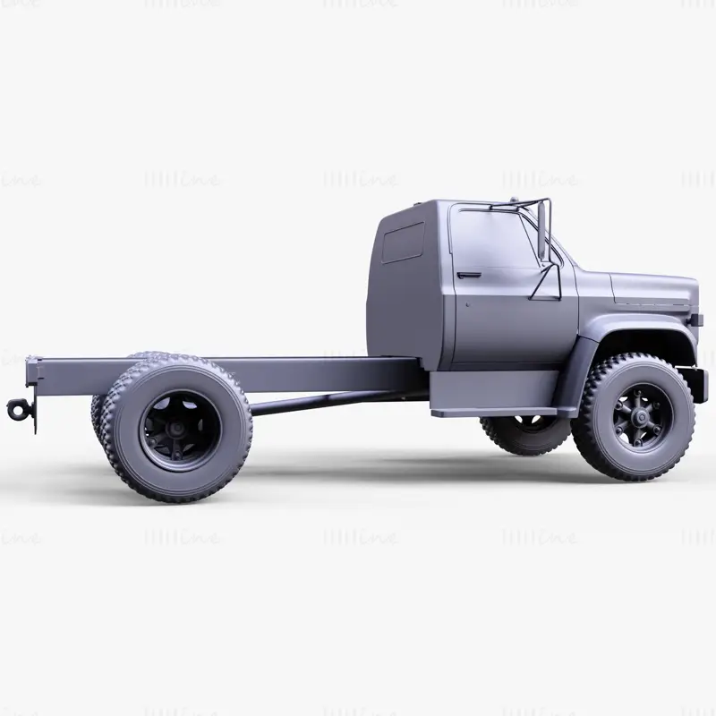 Camioneta Chevrolet C70 modelo 3d