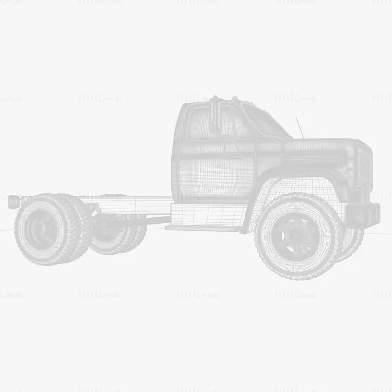 Chevrolet C70 Truck 3D Model