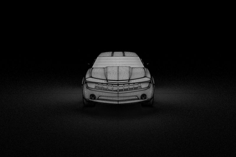 Chevrolet Camaro 2008 3D Model